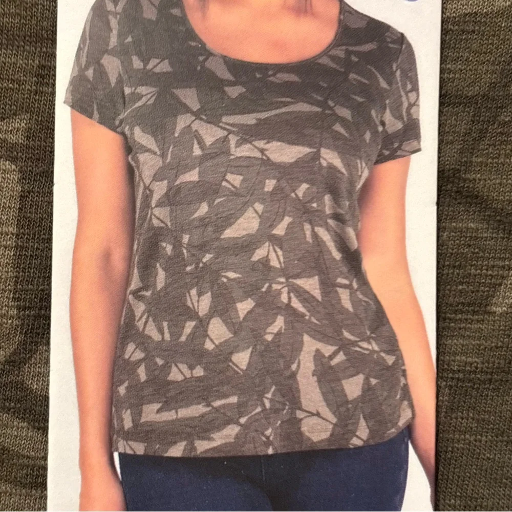 NICOLE MILLER Original NWT Camouflage Cotton T-Shirt - Picture 8 of 8
